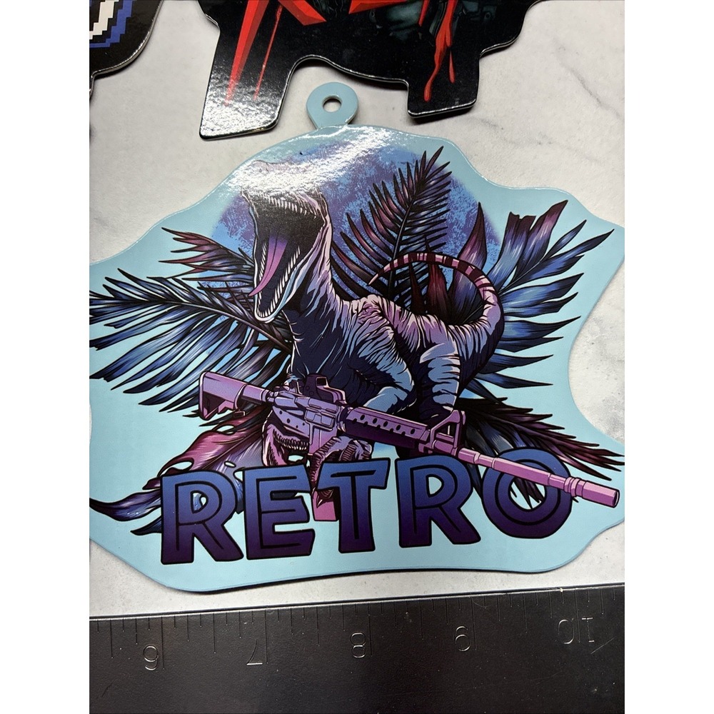 Retro Rifle Sticker Lot 4 - Picture 5 of 5